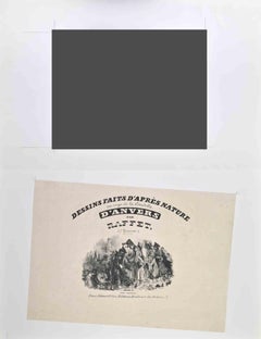 Dessins Faits D'Après Nature au Siège... - Lithograph by Auguste Raffet - 1833