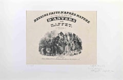 Antique Dessins Faits D'Après Nature au Siège... - Lithograph by Auguste Raffet - 1833