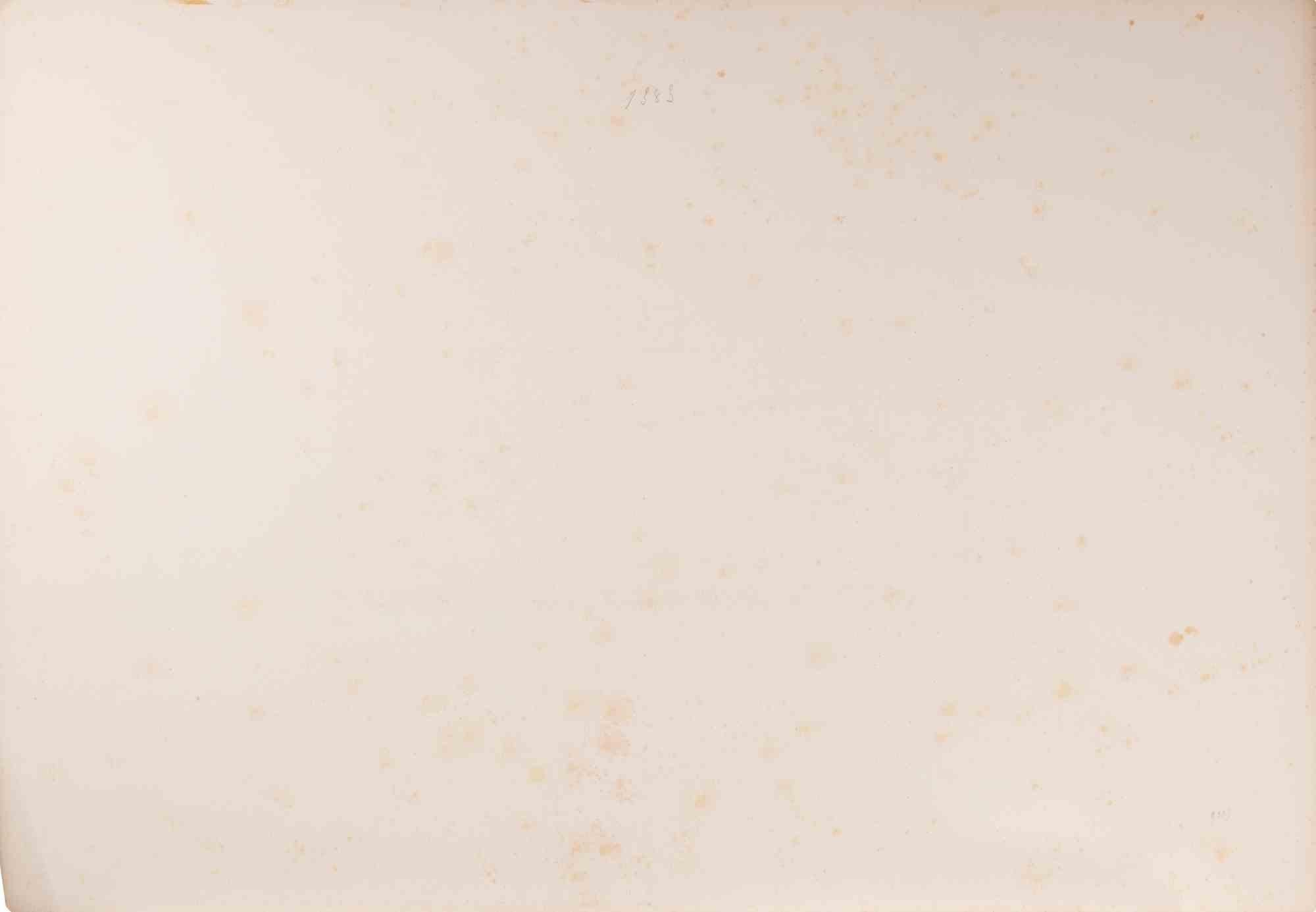 Enfants de Kirghis-Tatares à l’école - Lithograph by Auguste Raffet - 1838 For Sale 1