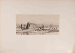 Everyday Life of the Army - Lithograph by Auguste Raffet - 1838