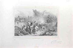La Poursuite - Lithograph by Auguste Raffet - 1830s