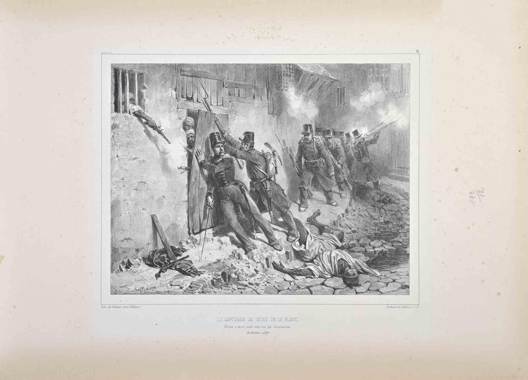 Le Capitaine De Genie Couverte is a Lithograph realized by Auguste Raffet in 1837.

Signed on the plate.

Good condition