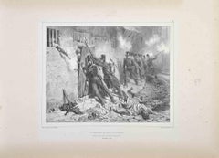 Le Capitaine De Genie - Lithograph by Auguste Raffet - 1837