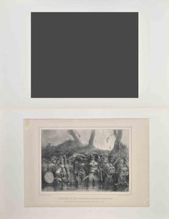 L'Ennemi Ne Se Doute Pas Que - Lithograph by Auguste Raffet - 1830s