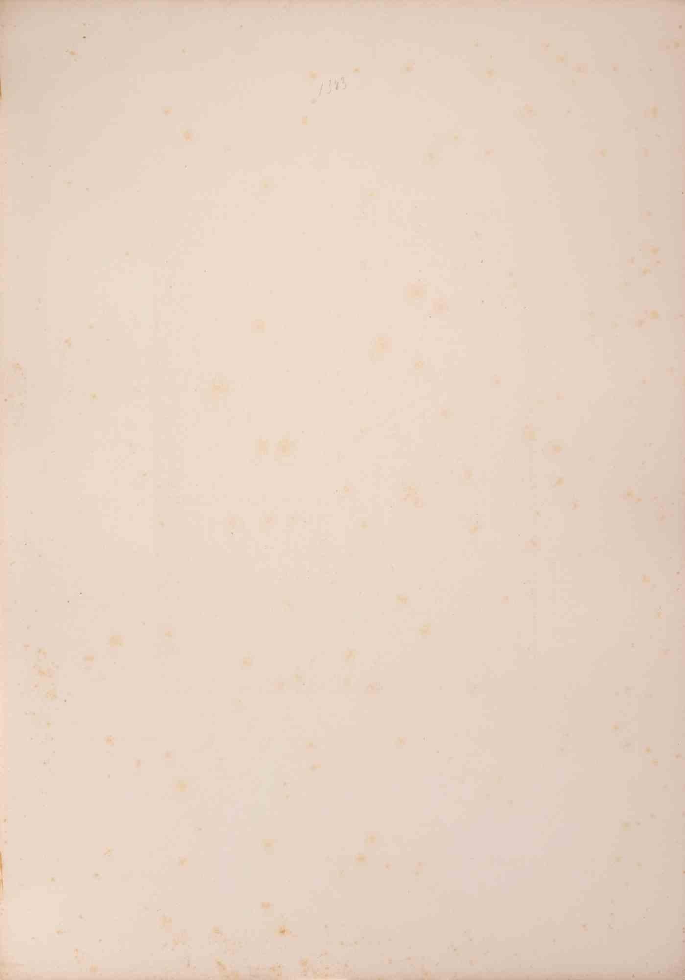 Les Karamans - Lithograph by Auguste Raffet - 1844 im Angebot 1