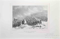 Marche Sur Constantine - Lithograph by Auguste Raffet - 1837
