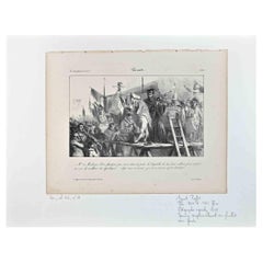 Parade - Lithographie de  Auguste Raffet - 1831