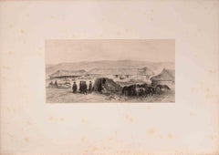 Plate from "Voyage dans le Sud de la... - Lithograph by Auguste Raffet - 1841