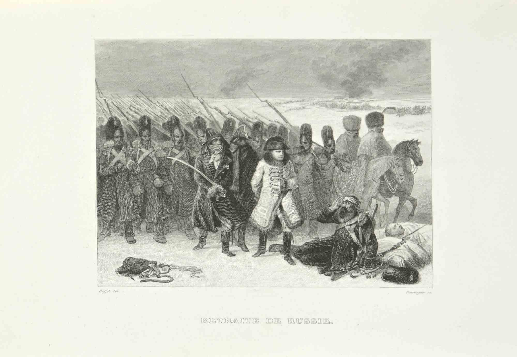 Return from Elba is an Etching realized by Auguste Raffet in 1837.

Good conditions.

The artwork is realized in a well-balanced composition. the artwork and belongs to the suite suite "AtlasBatt" realized within Jacques Norvins' Histoire de
