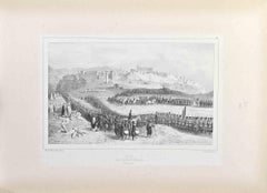 Revue – Lithographie von Auguste Raffet – 1837