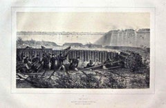 Sape Pleine - Lithograph by Auguste Raffet - 1858