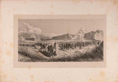 Siège de Sebastopol - Lithograph by Auguste Raffet - 1859