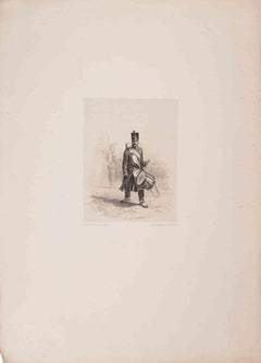 Tambour du 1er Régiment de la Légion... - Lithograph by Auguste Raffet - 1830s