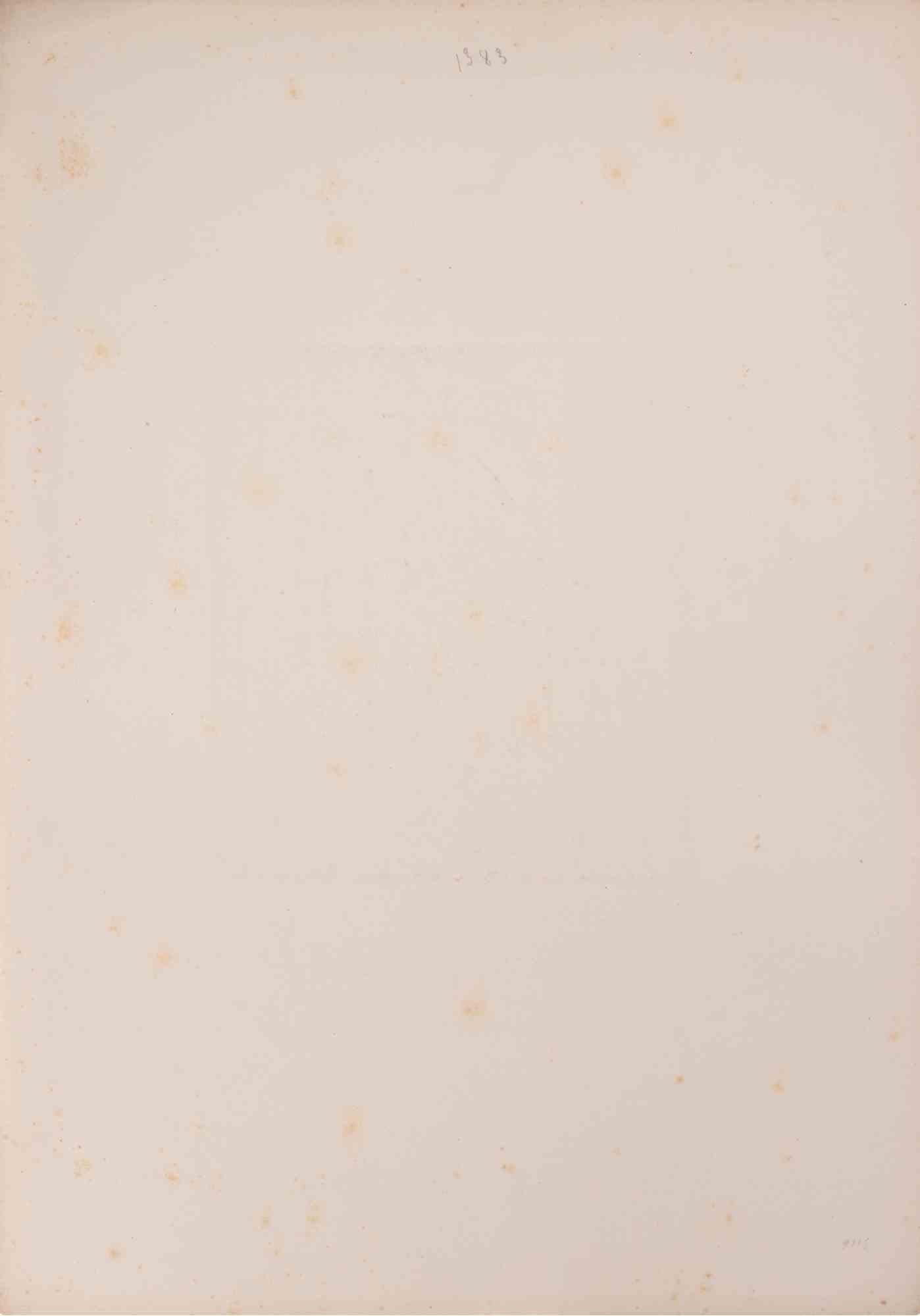 Tour à Rhotaye - Lithograph by Auguste Raffet - 1839 For Sale 1