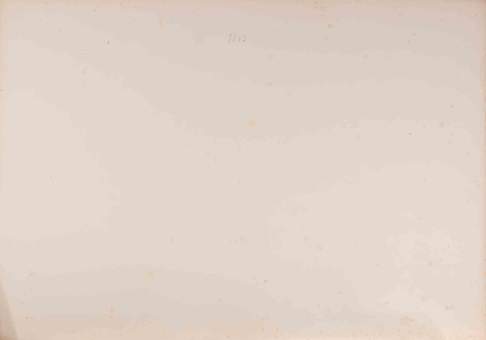 Troupe en marche escortant des convois - Lithograph by Auguste Raffet - 1838 For Sale 1