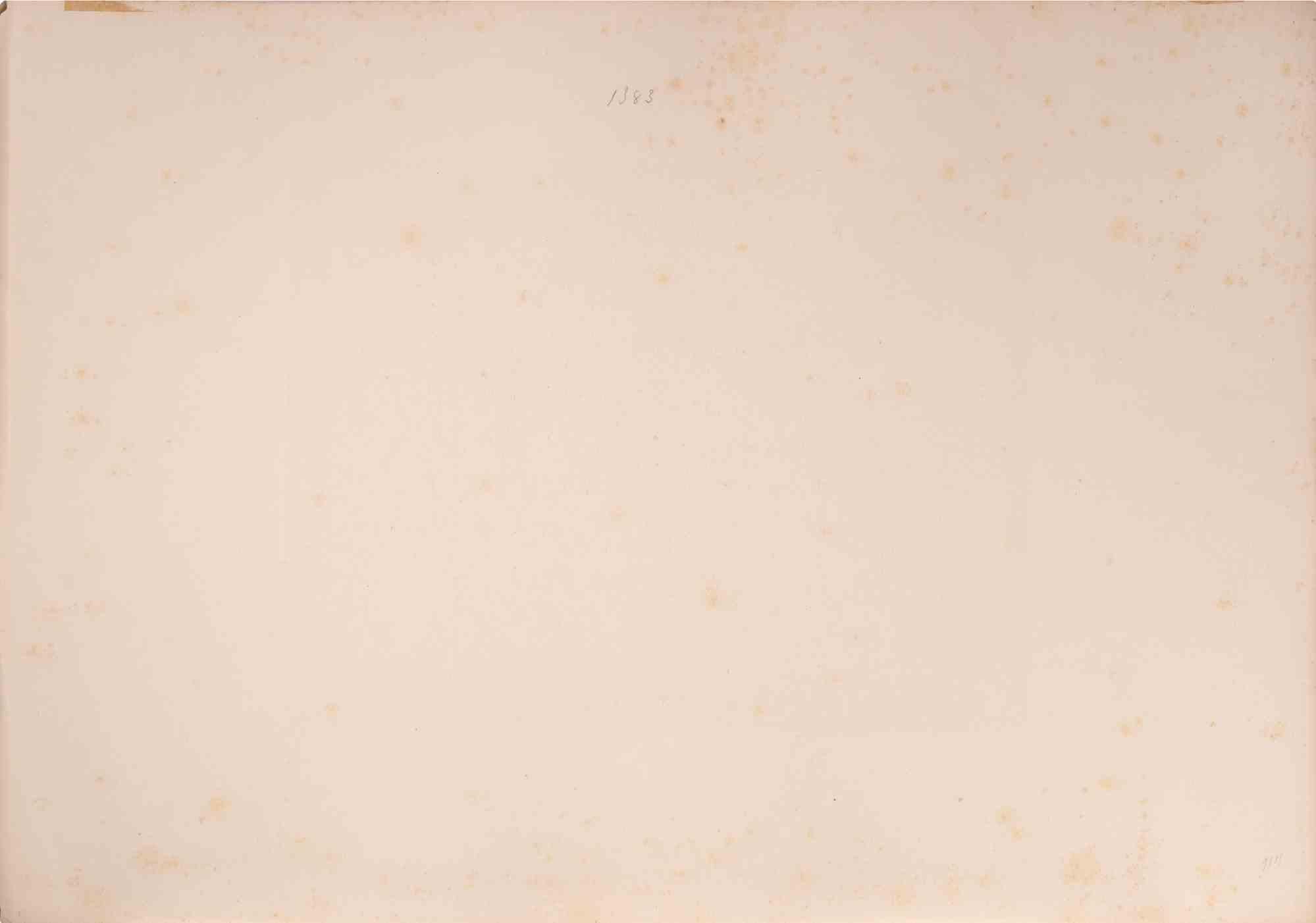 Village Scene in Dagestan - Lithograph by Auguste Raffet - 1841 For Sale 1