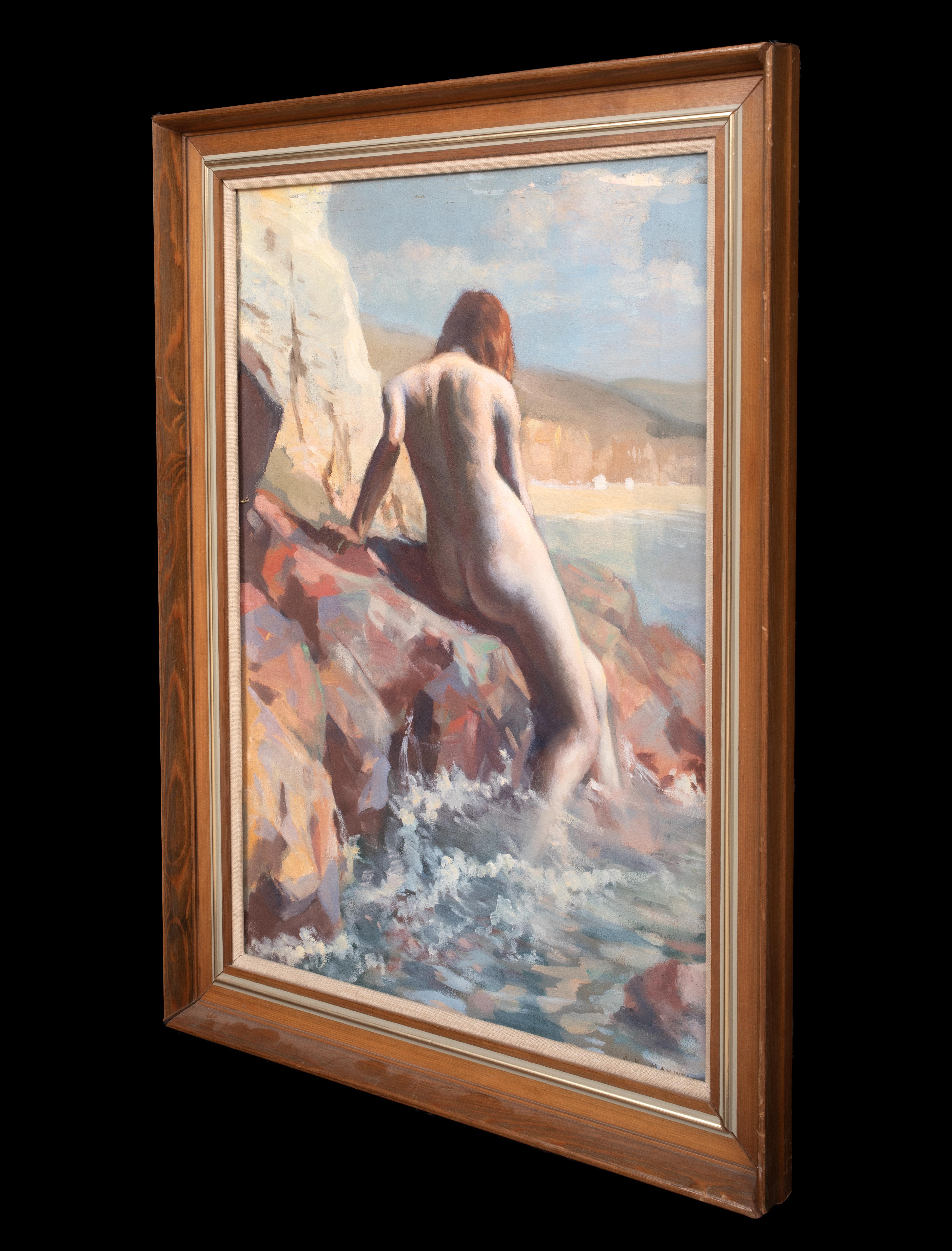 Nude On The Rocks early 20th Century circle of Pierre-Auguste Renoir (1841-1919) For Sale 9