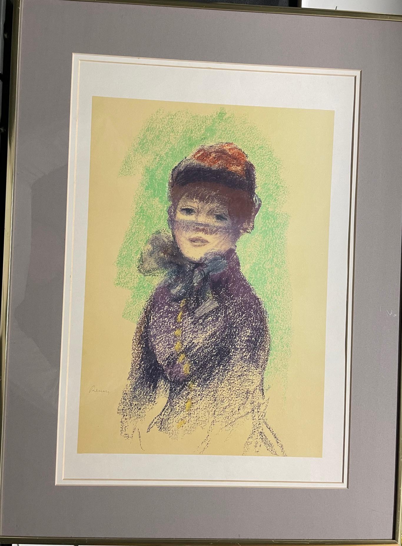 Auguste Renoir Portrait Print - Unknown