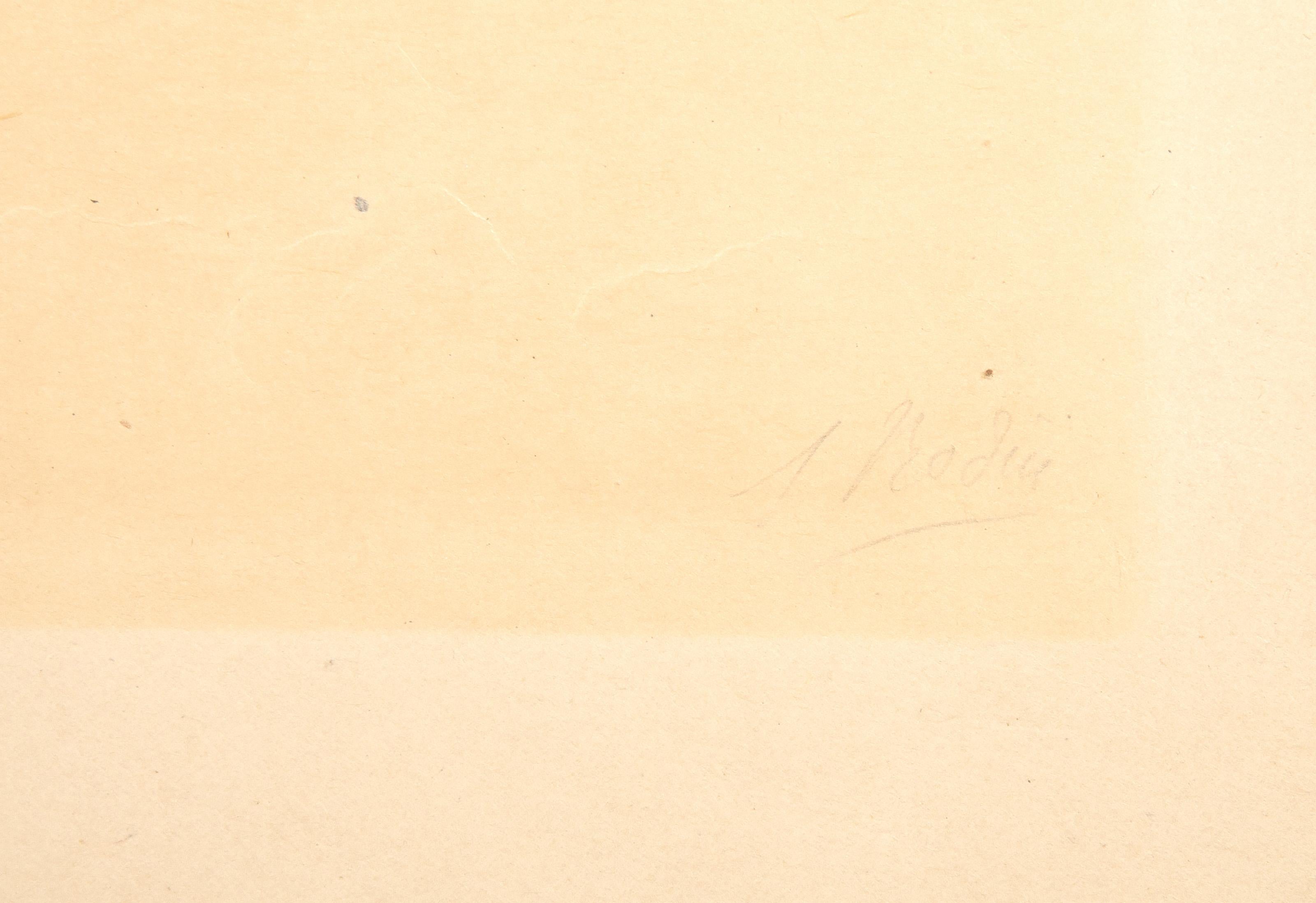 Antonin Proust (Estado Seis), Grabado impresionista de Auguste Rodin 2