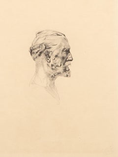 Antonin Proust (State Six), impressionistische Radierung von Auguste Rodin