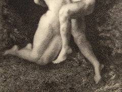 Aristophane II, Impressionist Etching by Auguste Rodin