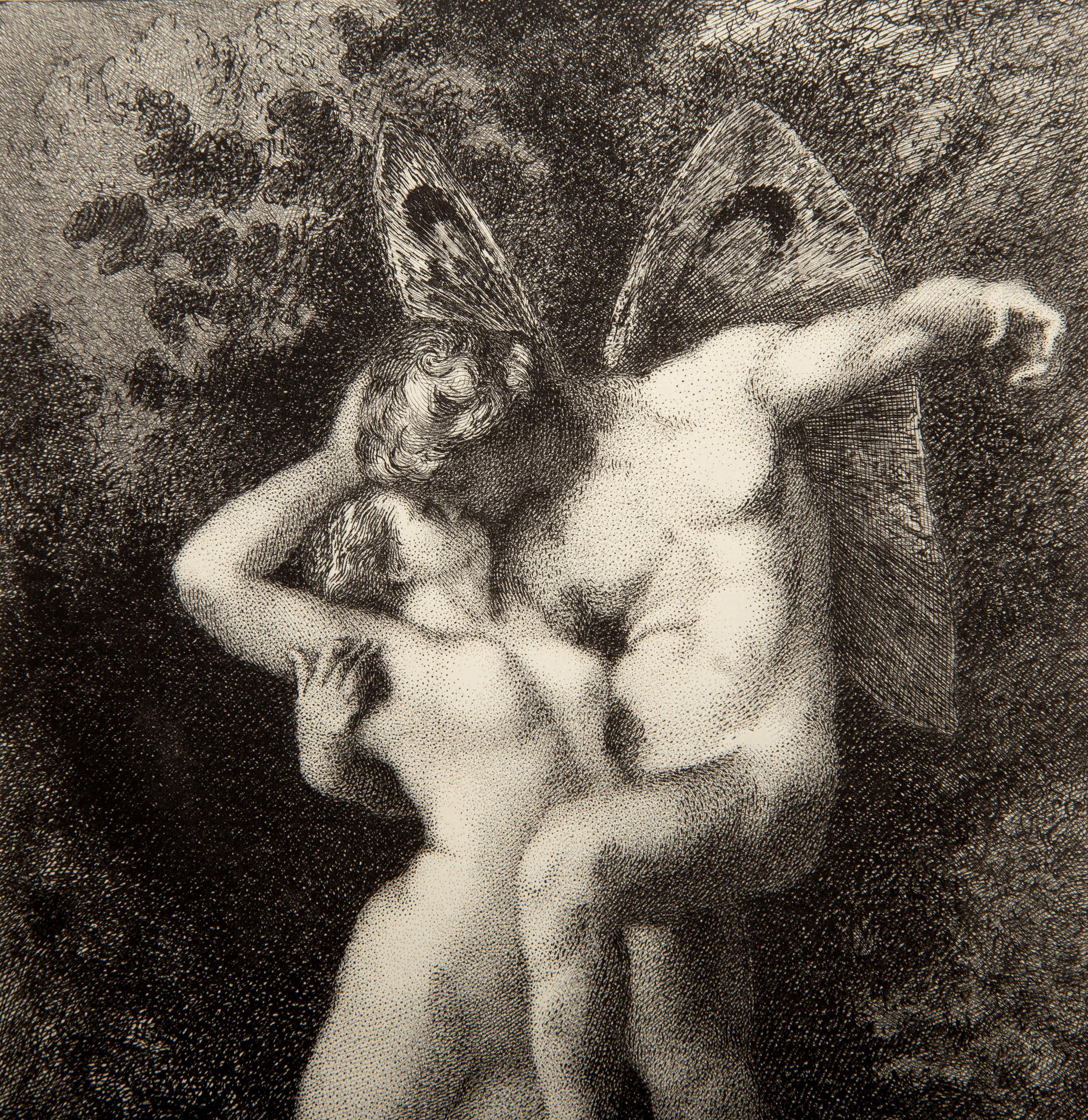 Aristophane, Impressionist Etching after Auguste Rodin For Sale 3