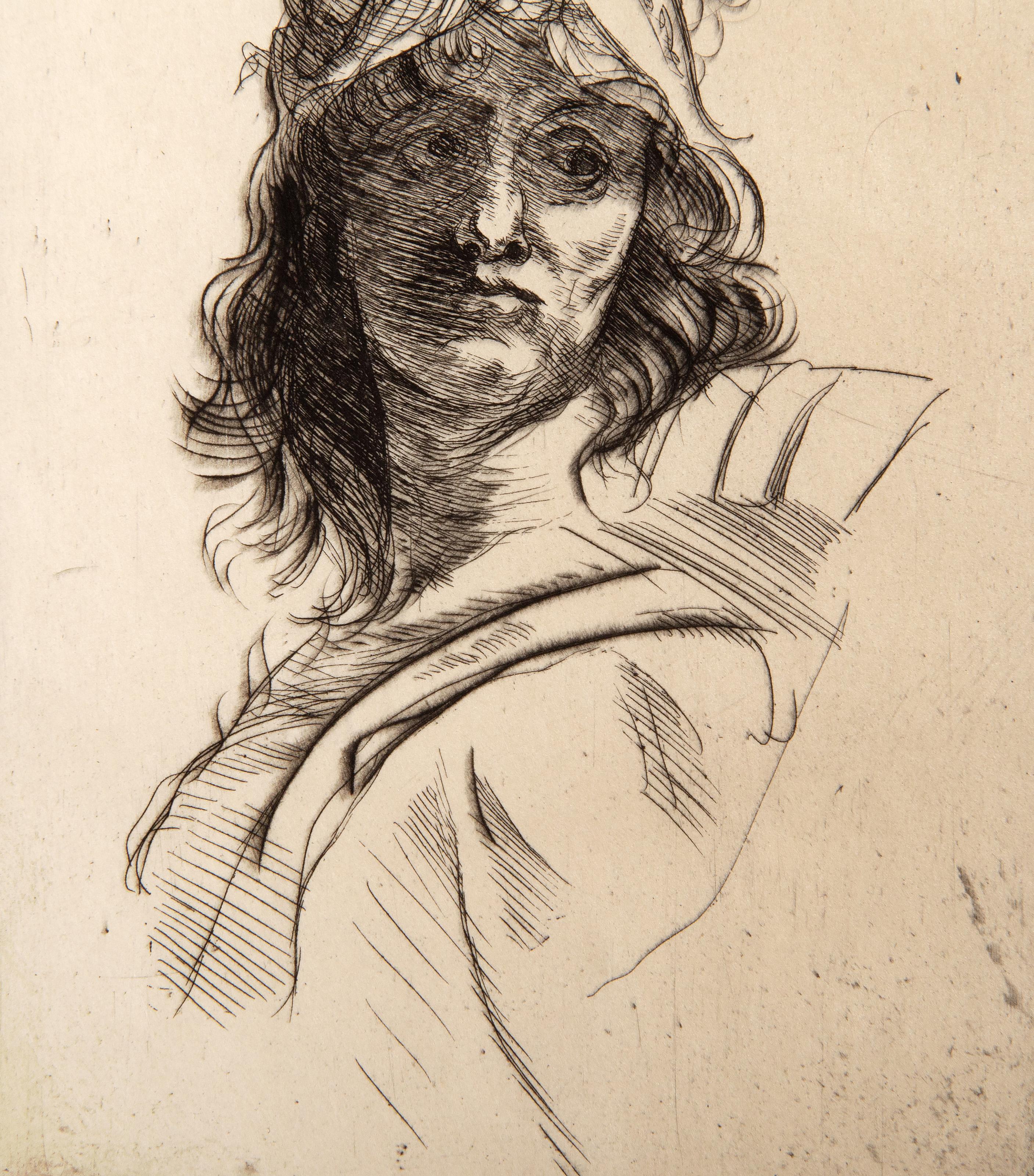 Buste de Bellone, Grabado moderno de Auguste Rodin en venta 1