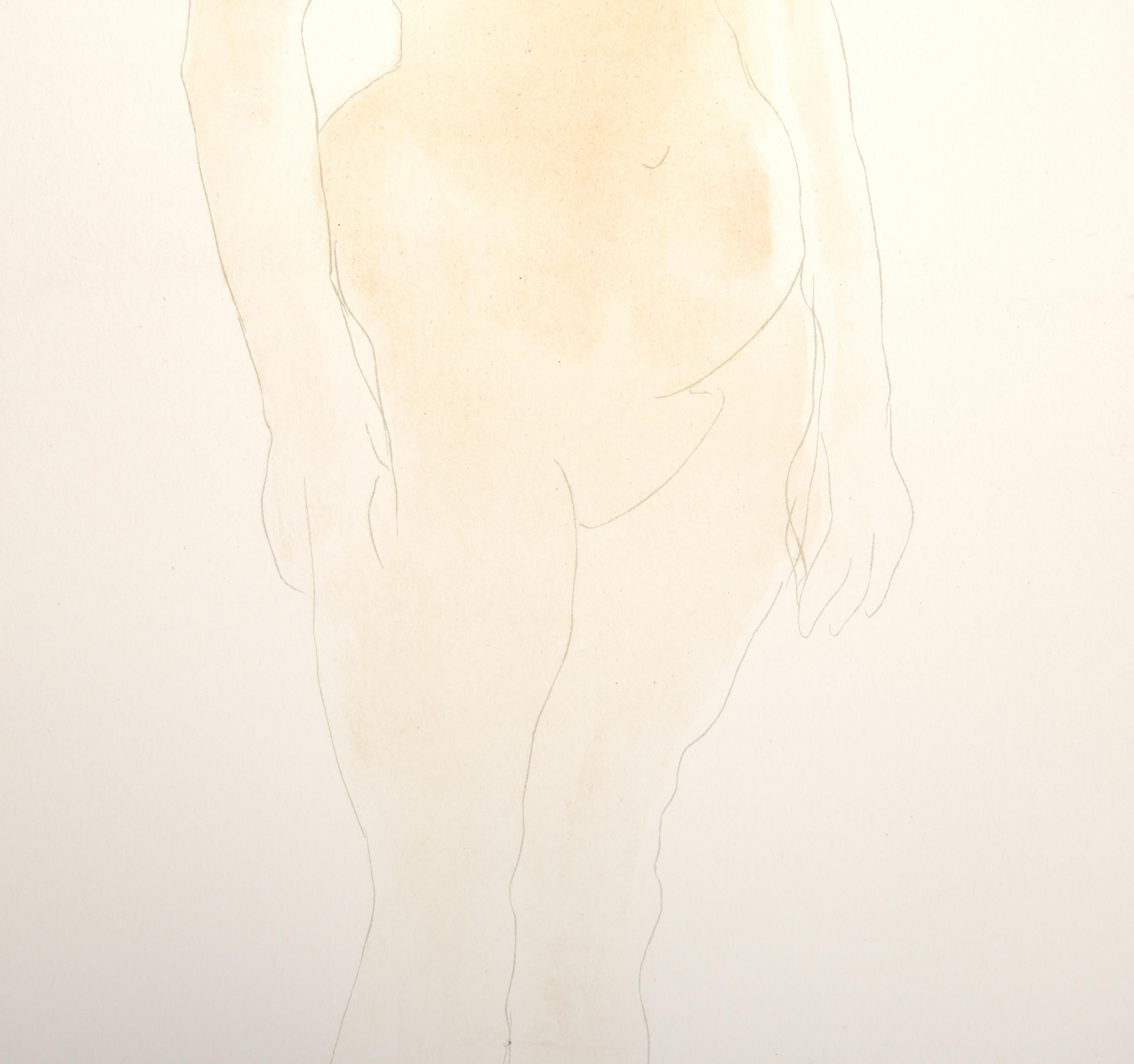 Jardin Des Supplices II, Impressionist Lithograph by Auguste Rodin For Sale 2
