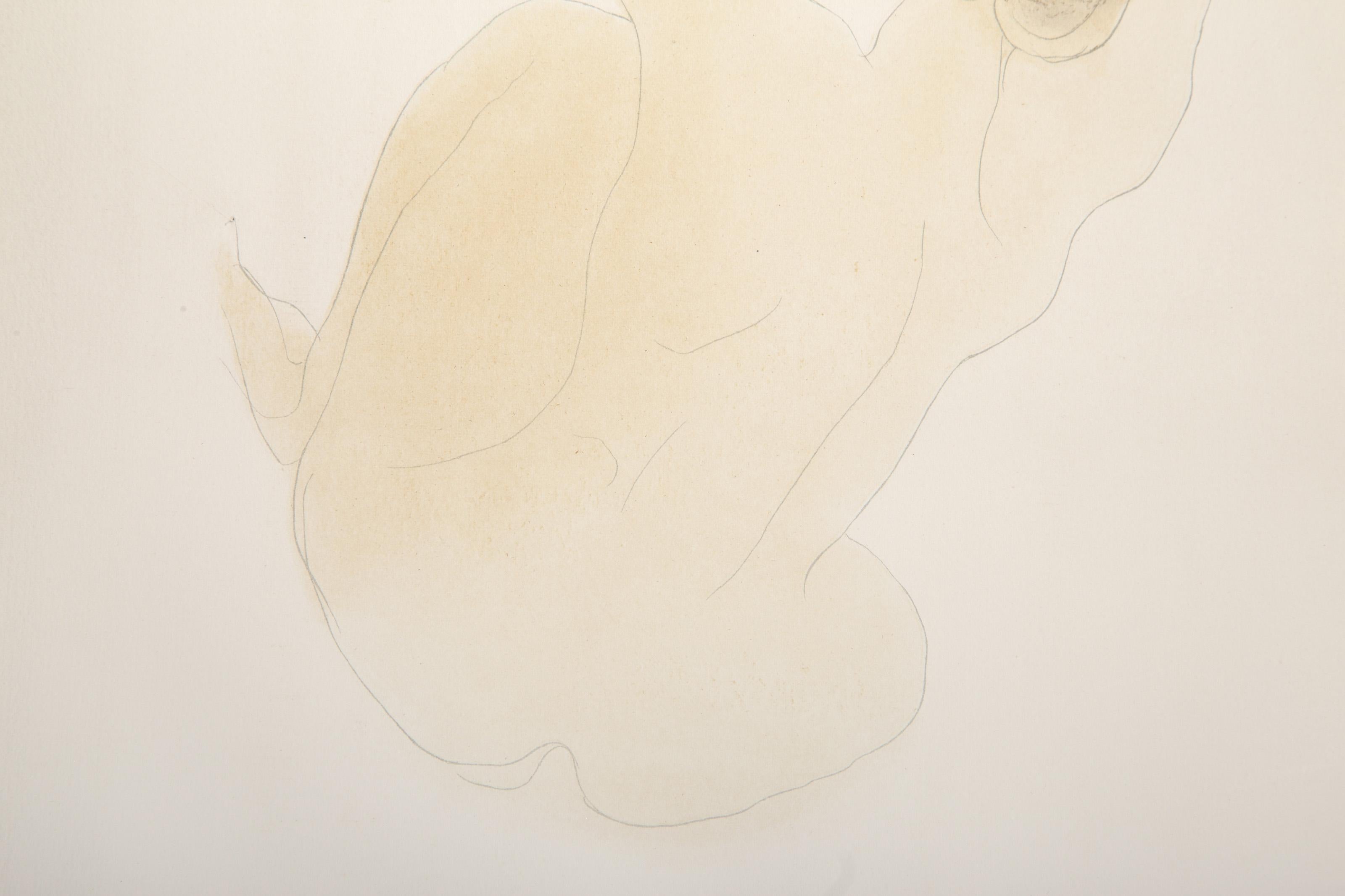 Jardin Des Supplices, Impressionist Lithograph by Auguste Rodin For Sale 2