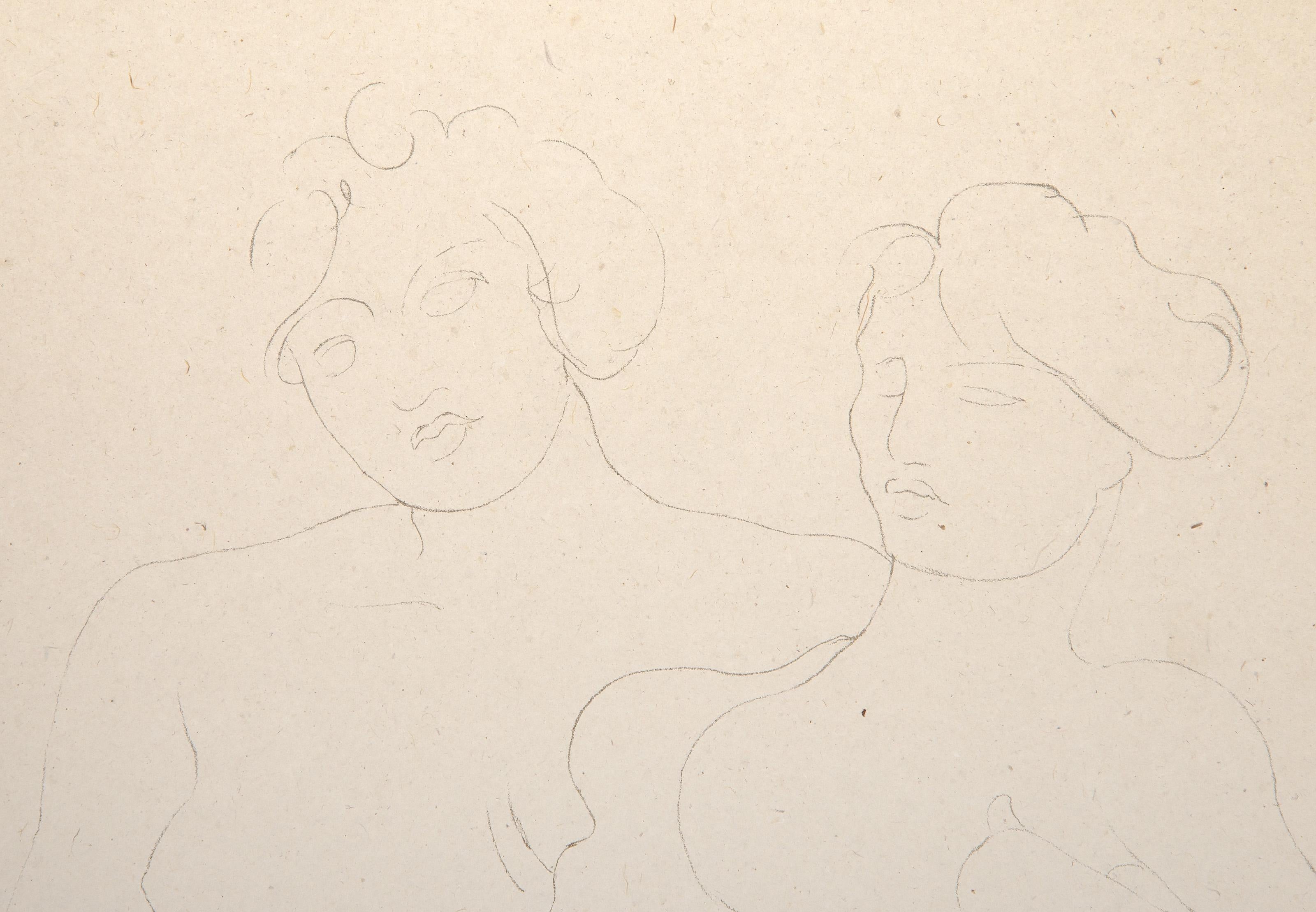 Jardin des Supplices Placa XXI, litografía impresionista de Auguste Rodin en venta 1