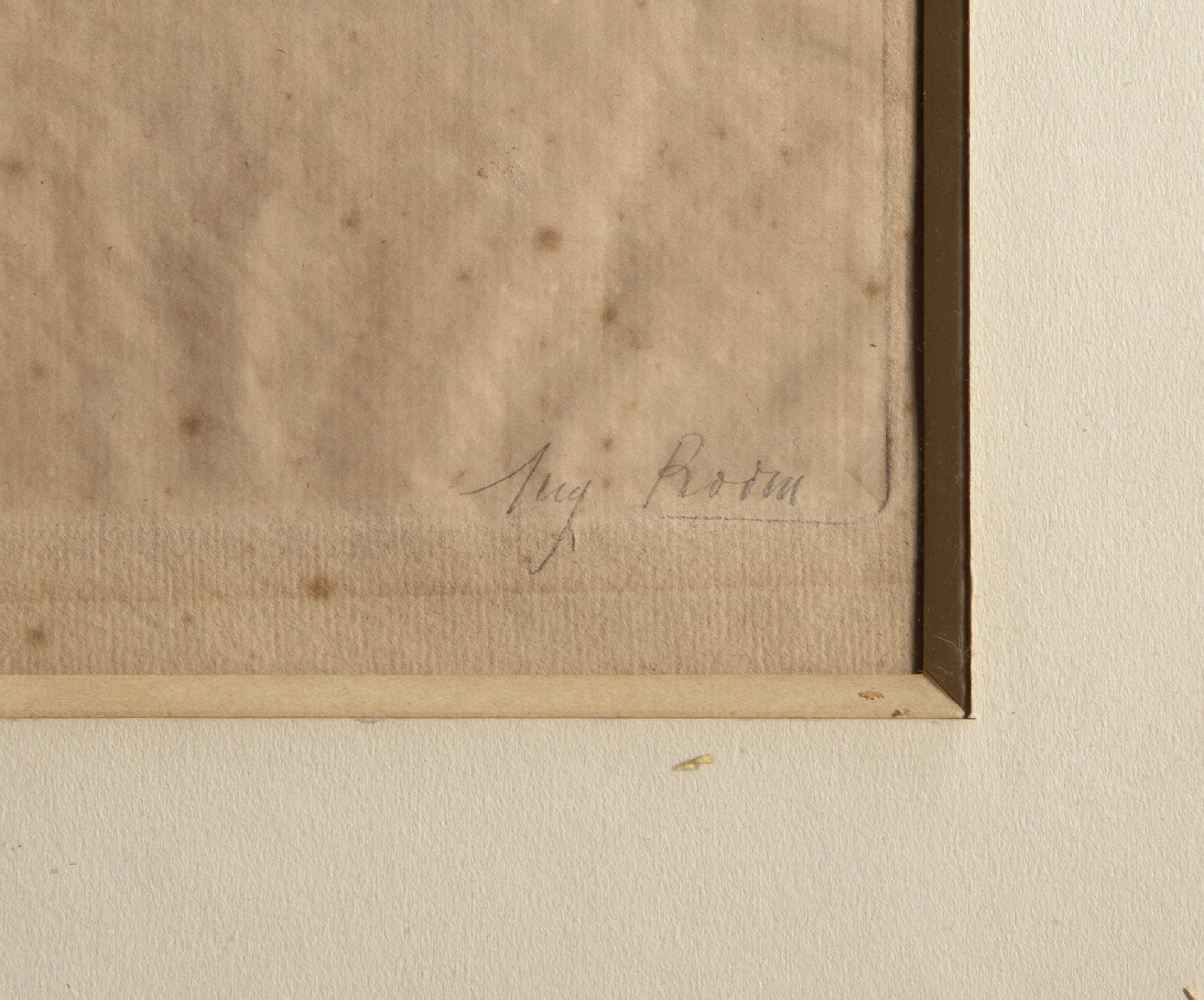 Portrait d'Antonin Proust, Drypoint Etching by Auguste Rodin 3