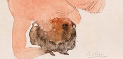 Francois Auguste Rene Rodin, Untitled, from Twelve Watercolors, 1920 (after)