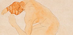 Francois Auguste Rene Rodin, Untitled, from Twelve Watercolors, 1920 (after)