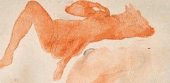 Francois Auguste Rene Rodin, Untitled, from Twelve Watercolors, 1920 (after)