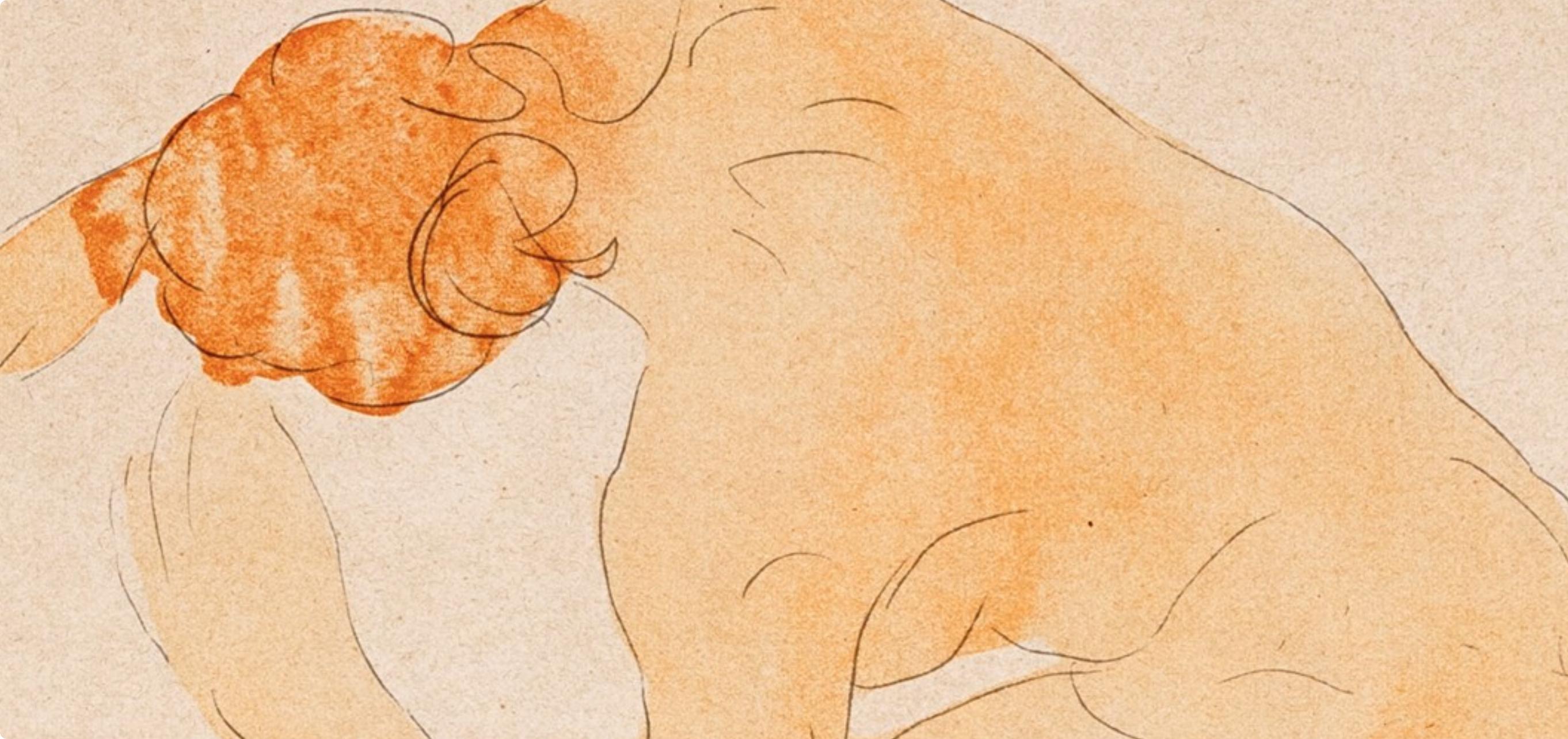 Rodin, Composition, Douze aquarelles de Auguste Rodin (after) For Sale 3