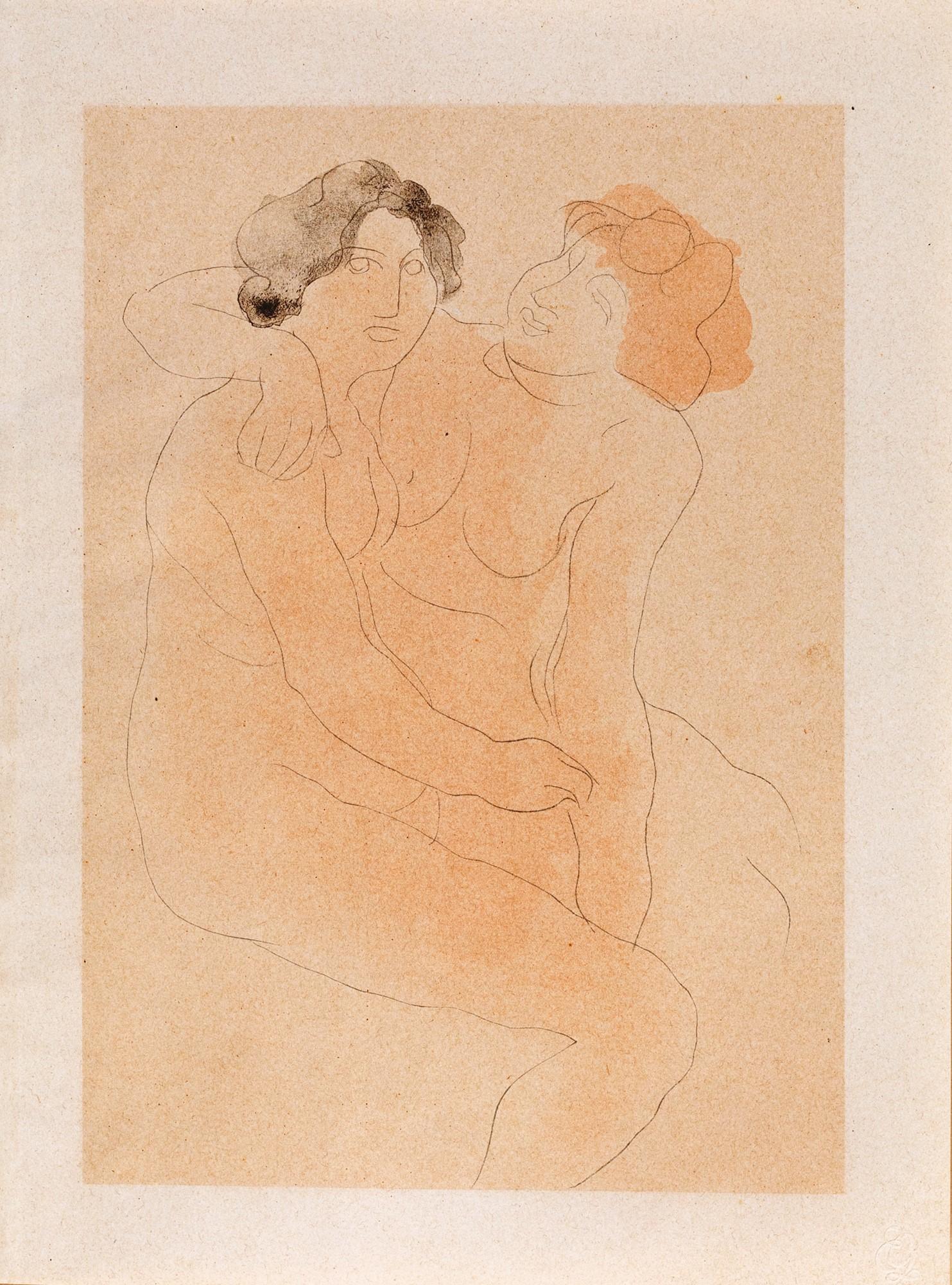 Rodin, Composition, Douze aquarelles d'Auguste Rodin (après) en vente 4