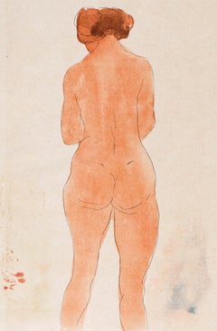 Rodin, Composition, Douze aquarelles de Auguste Rodin (after)