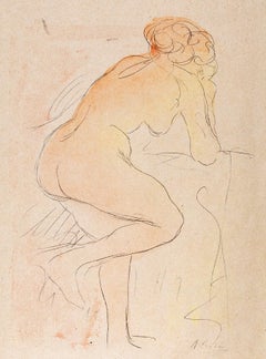 Rodin, Composición, Douze aquarelles de Auguste Rodin (after)