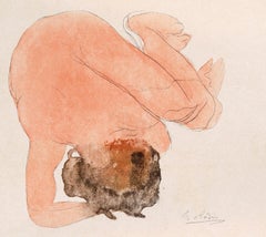 Rodin, Composition, Douze aquarelles de Auguste Rodin (after)