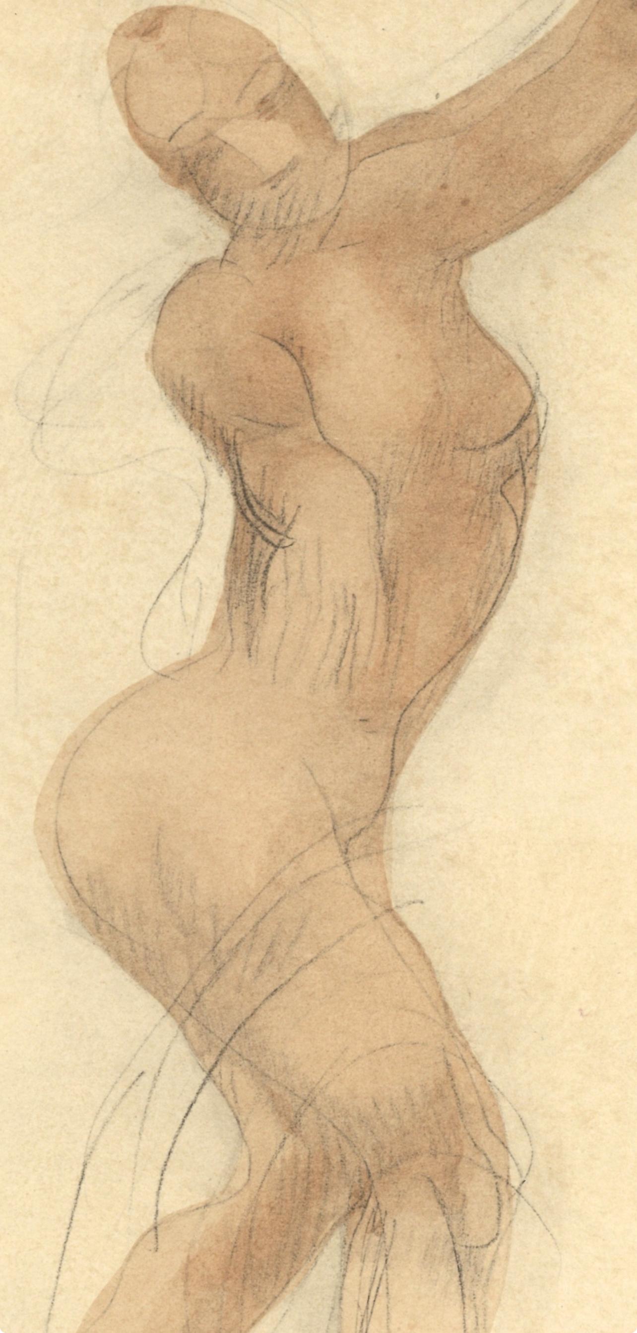 Rodin, Composition, La Varende, Rodin (after) - Modern Print by Auguste Rodin