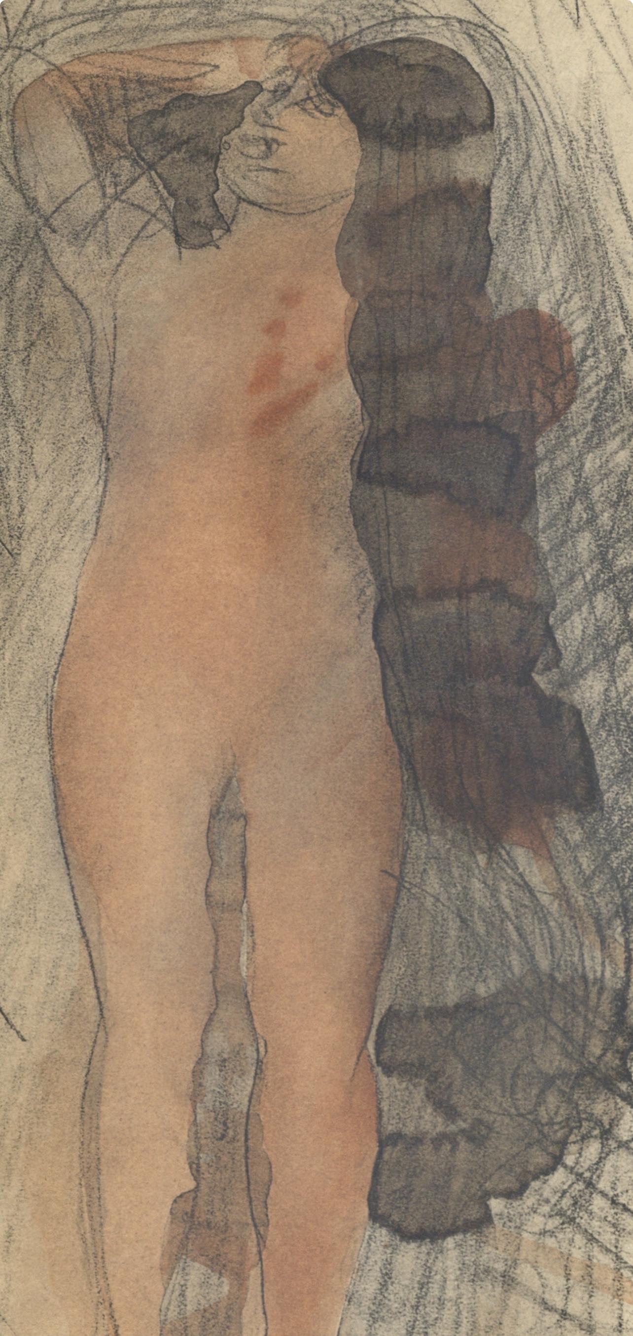 Rodin, Composición, La Varende, Rodin (después) - Print Moderno de Auguste Rodin