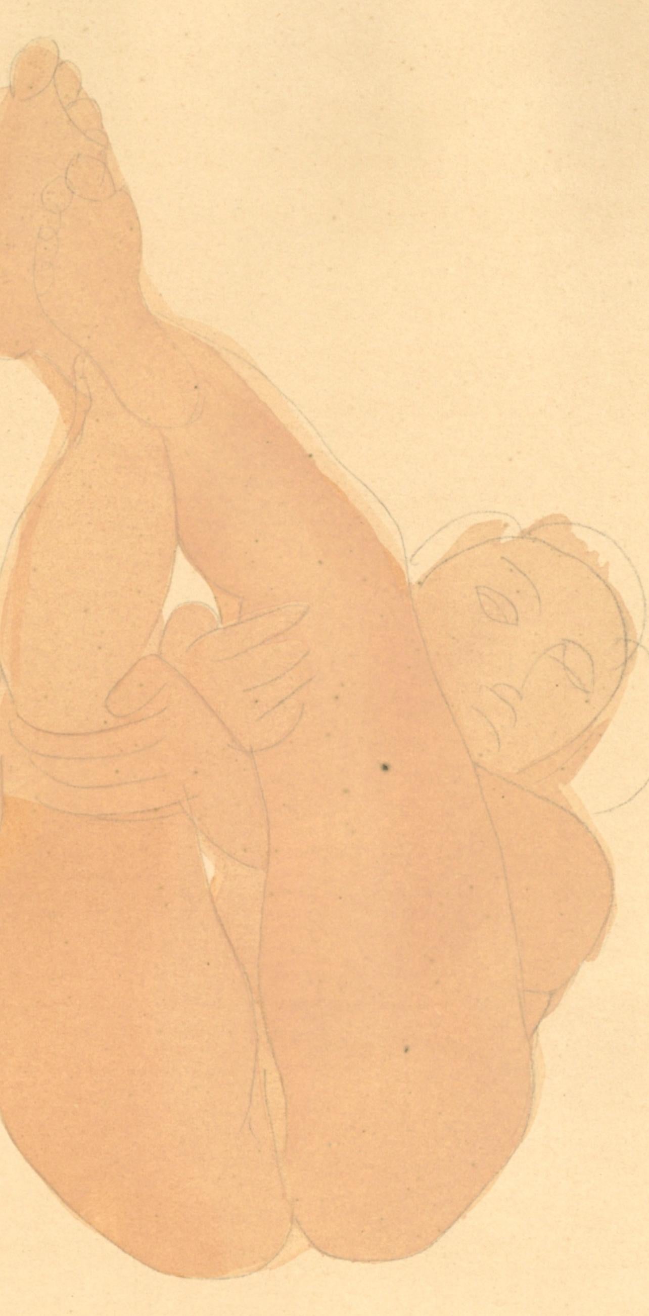 Rodin, Composition, La Varende, Rodin (après) - Moderne Print par Auguste Rodin