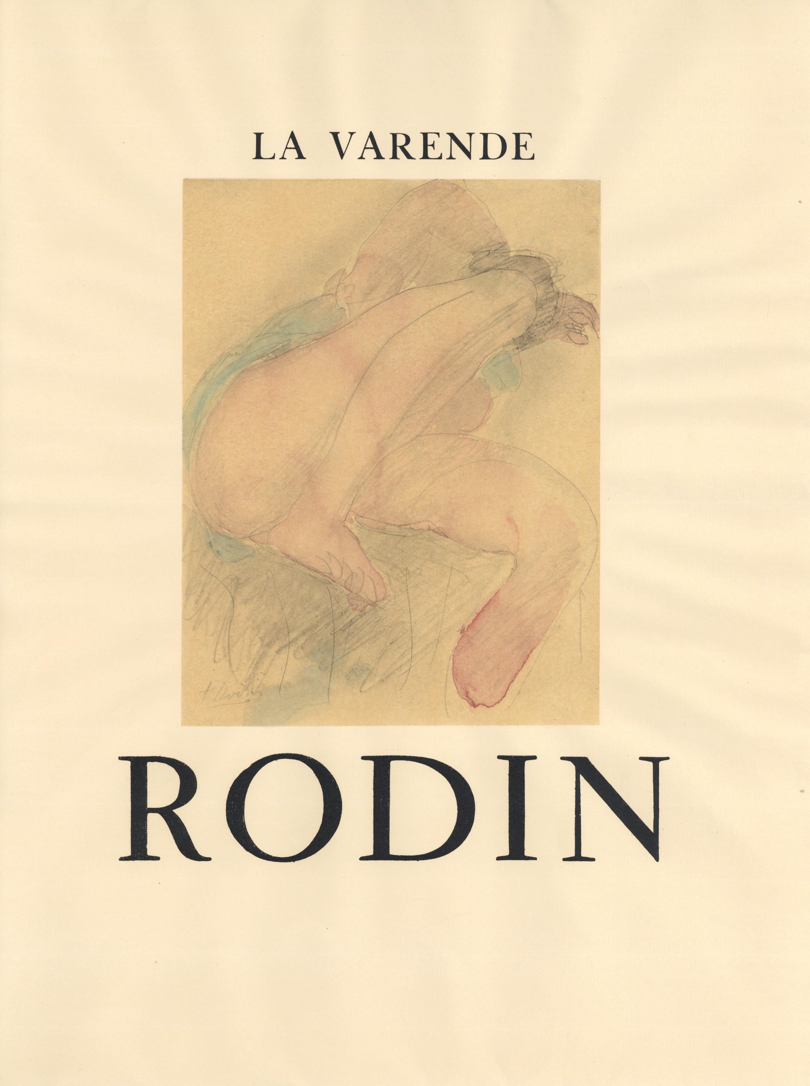 Litografía y estarcido sobre papel vélin pur fil. Inscripción: sin firmar y sin numerar, tal como se emitió. Buen estado. Notas: Del folio, La Varende, Rodin, 1944. Publicado por Éditions Rombaldi, París, bajo la dirección de René Gas, París;
