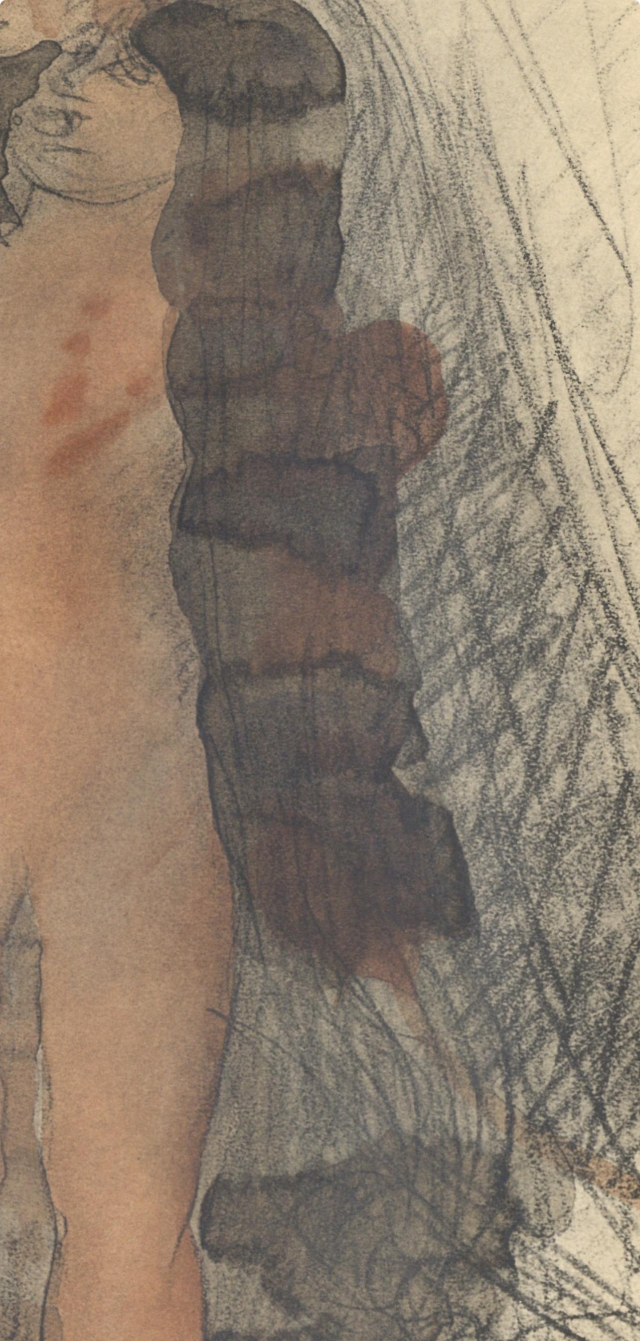 Litografía y estarcido sobre papel vélin pur fil. Inscripción: sin firmar y sin numerar, tal como se emitió. Buen estado. Notas: Del folio, La Varende, Rodin, 1944. Publicado por Éditions Rombaldi, París, bajo la dirección de René Gas, París;