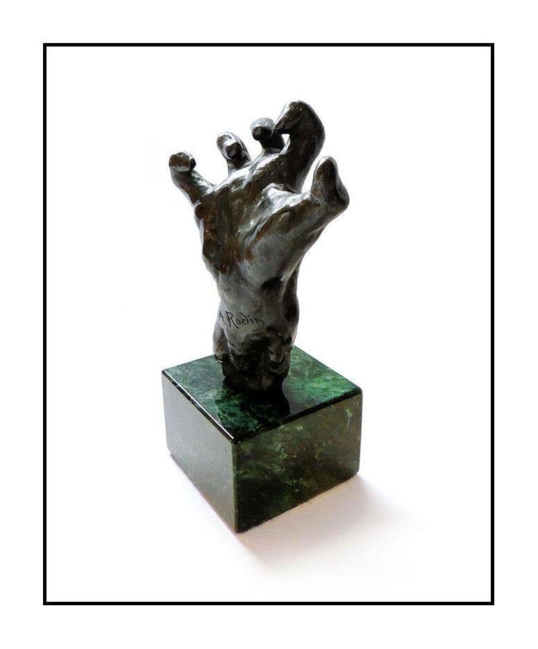 Auguste Rodin Full Round Bronze Sculpture, "Small Clenched Hand", Listed with the Submit Best Offer option 

Accepting OFFERS Now: Up for sale is this very RARE (only 25 pieces in the edition), spectacular, and Authentic Auguste Rodin, Full Round