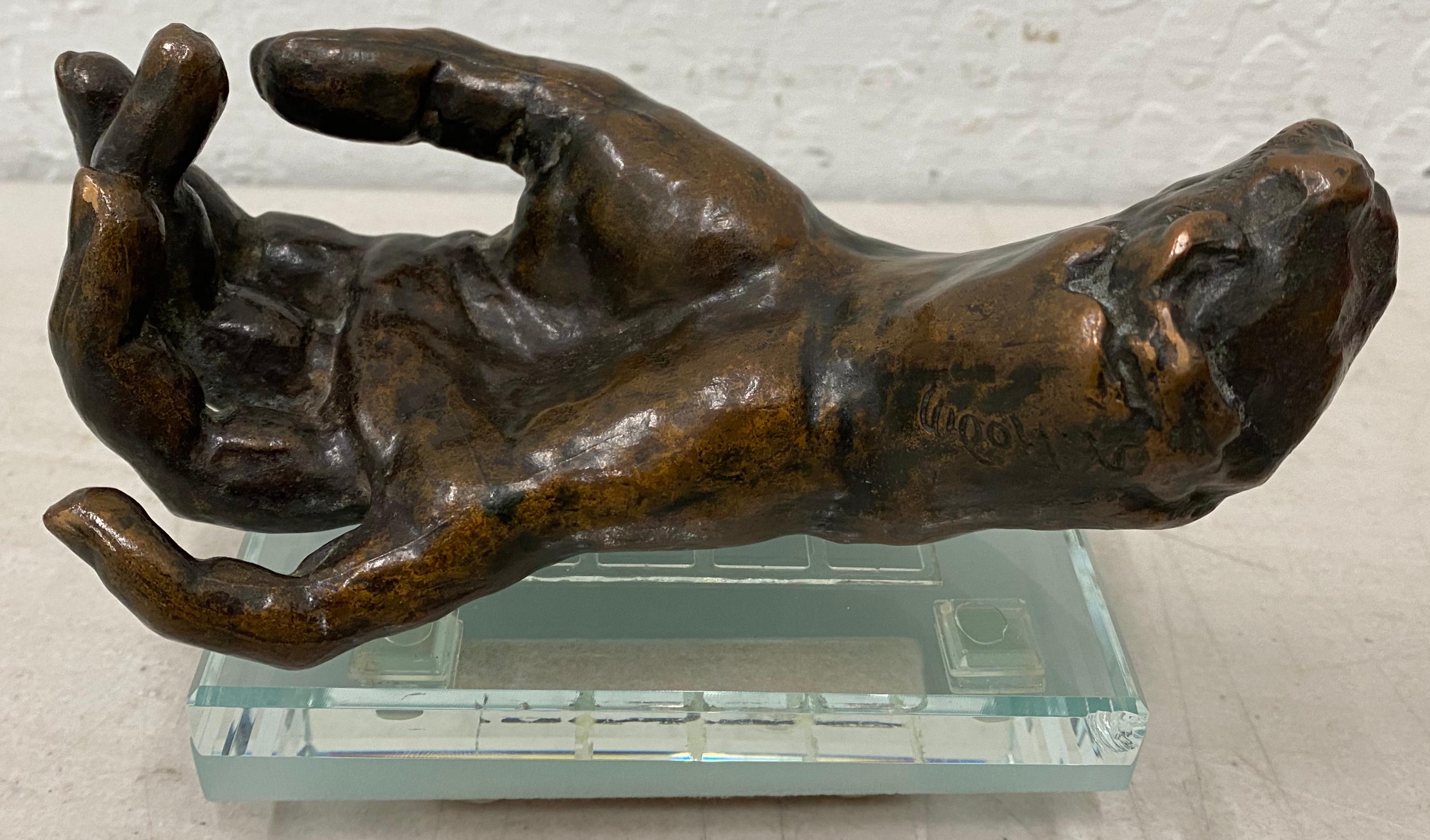 bronze rodin sculpture