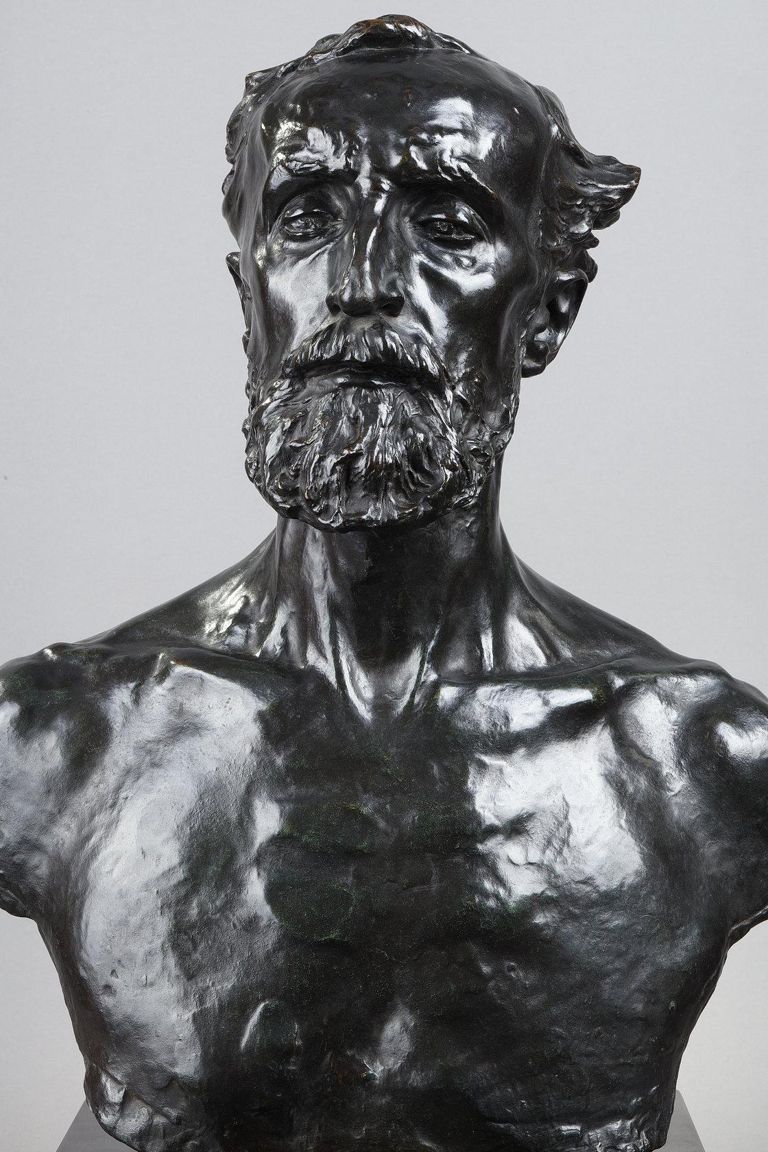 Busto de Jules Dalou - Sculpture de Auguste Rodin