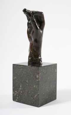 Main droite dite no.22, Rodin, Impressionismus, Skulptur, Bronze, Hand, Studie
