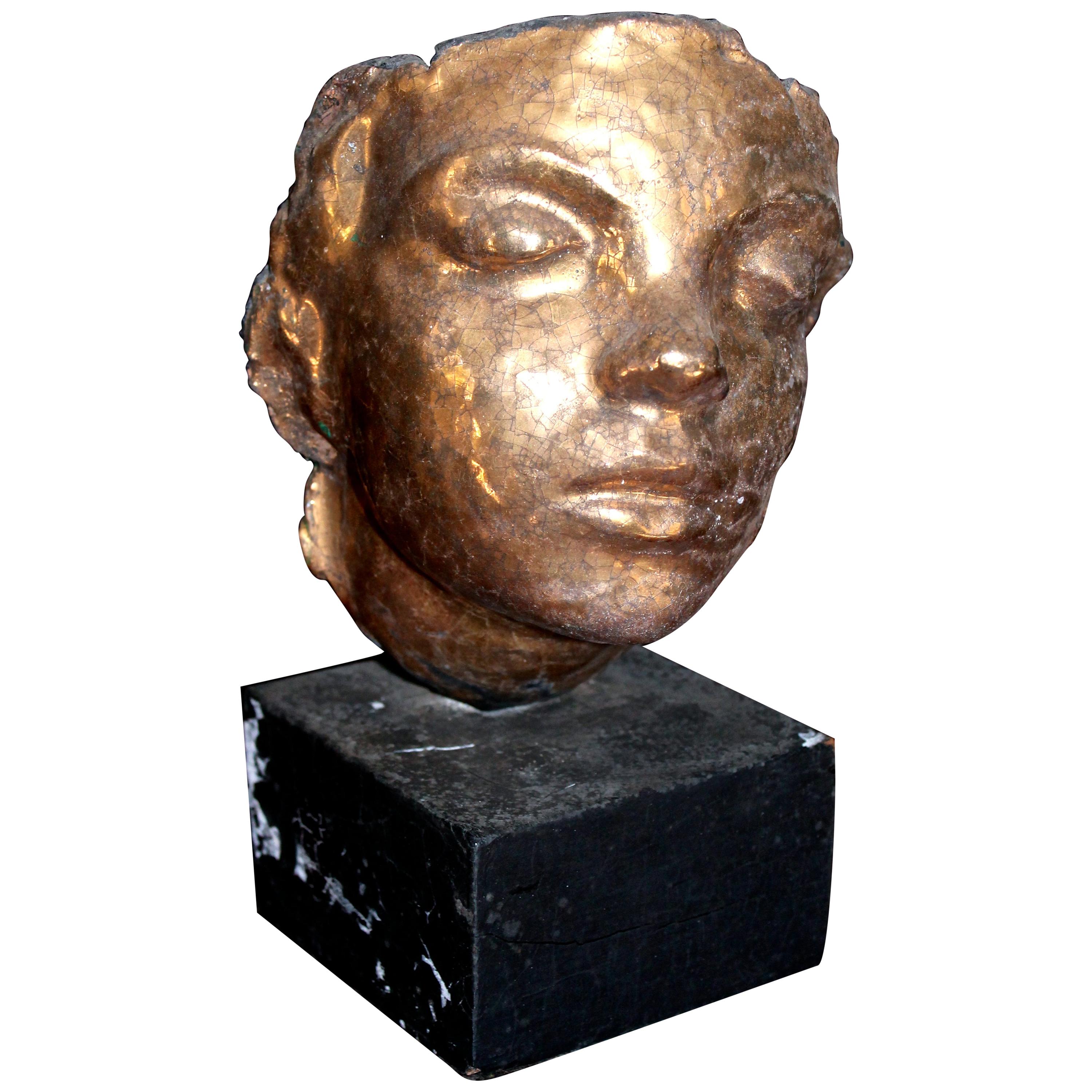Auguste Rodin "Hanako" Ceramic Executed by Jean Mayodon
