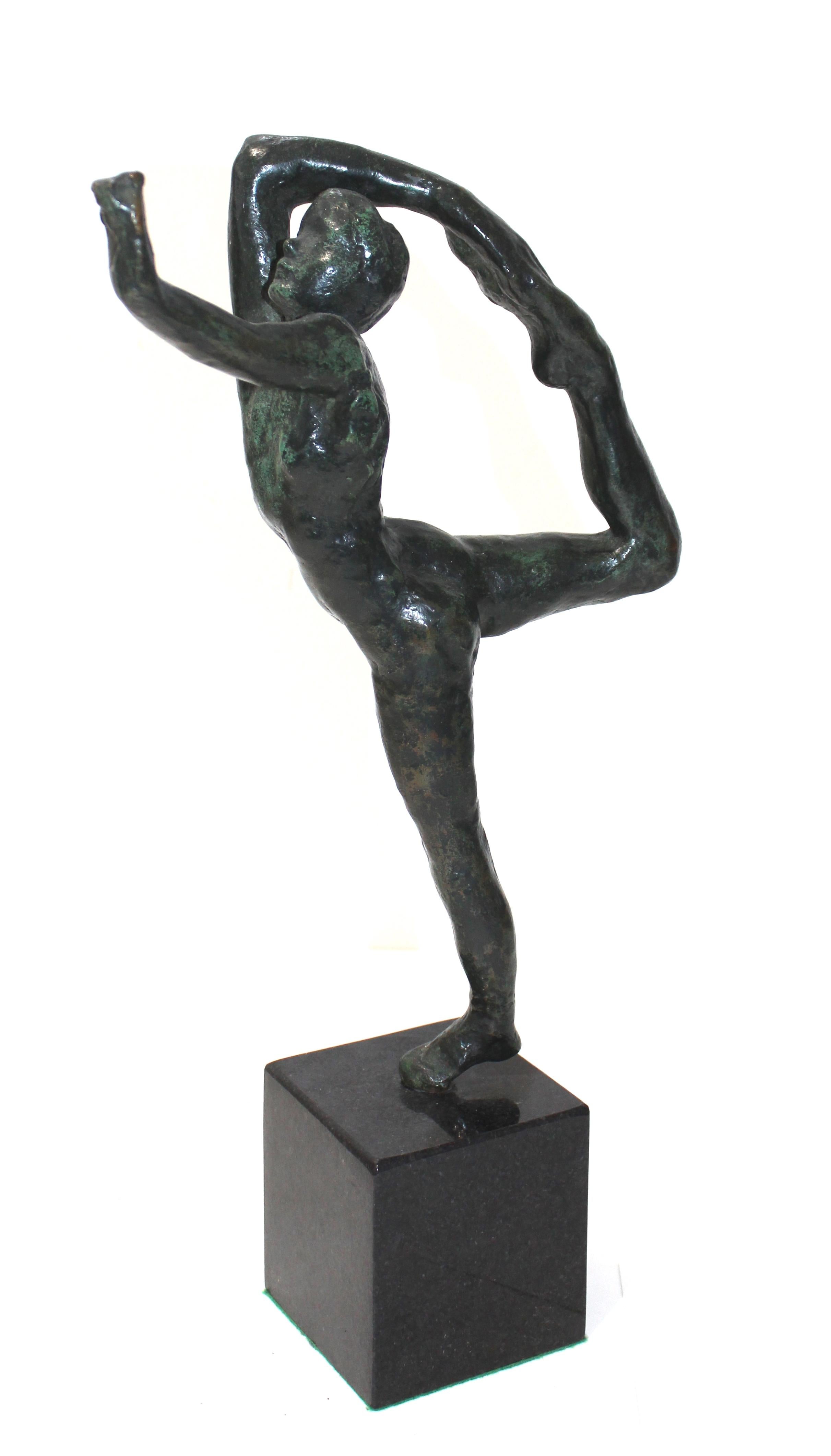 Bronze Sculpture of a Dancer in the manner of Auguste Rodin, from a Palm Beach estate.

Overall measurements 15